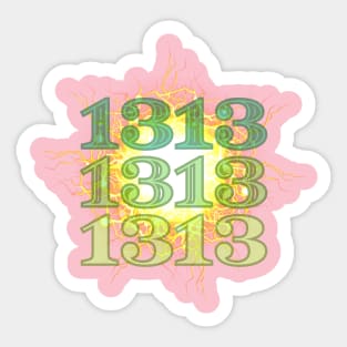 1313 Sticker